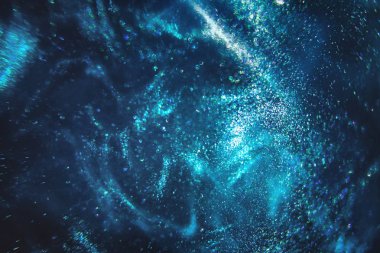 Koyu mavi parlak arka plan