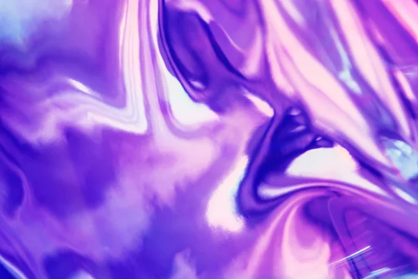 Warna ungu dan ungu pastel memiliki latar belakang holografik — Stok Foto