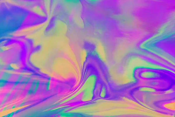 Яскравий кольоровий голографічний фон — стокове фото