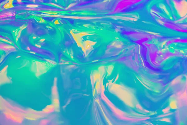 Jasne kolorowe tło holograficzne — Zdjęcie stockowe