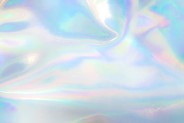 Holografik arka plan renkli pastel