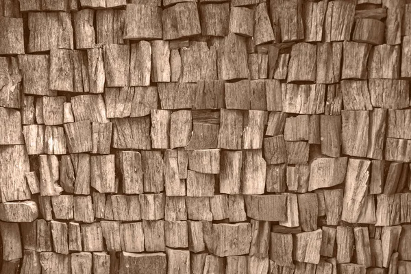 Piezas de madera de textura marrón oscuro fondo ecológico — Foto de Stock