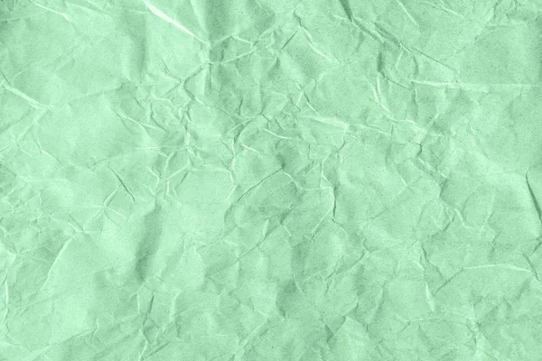 Zerknülltes mintfarbenes Bastelpapier — Stockfoto