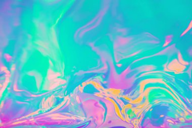 parlak nane renkli holografik arka plan