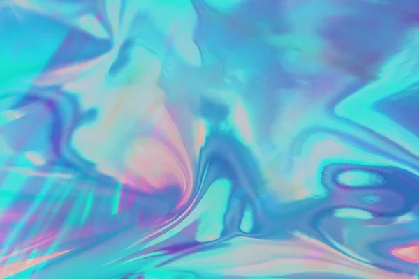 민트 파스텔 색 홀로그램 배경 — 스톡 사진