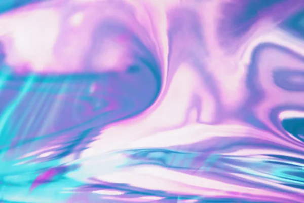 Miętowa pastel kolorowe holograficzne tło — Zdjęcie stockowe
