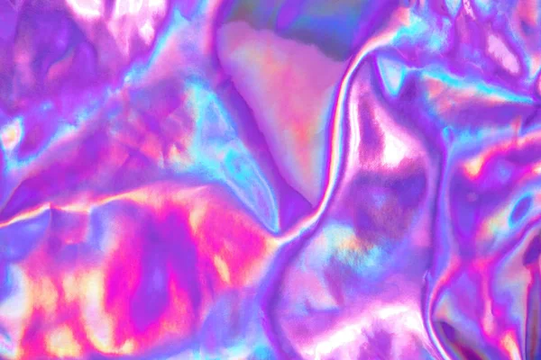 Parlak nane renkli holografik arka plan — Stok fotoğraf