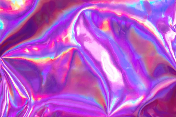 Fond holographique coloré menthe vive — Photo