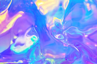 Holografik arka plan renkli pastel