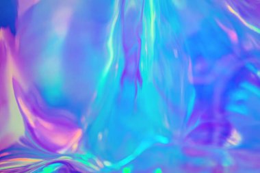 Holografik arka plan renkli pastel