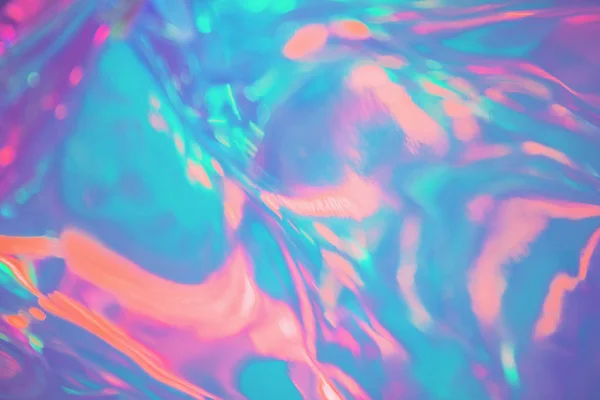 М'ятний пастельний кольоровий голографічний фон — стокове фото