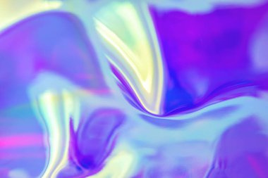 Holografik arka plan renkli pastel