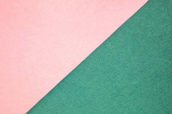 Weiches rosa und grünes abstraktes Duo-Ton-Hintergrunddesign — Stockfoto