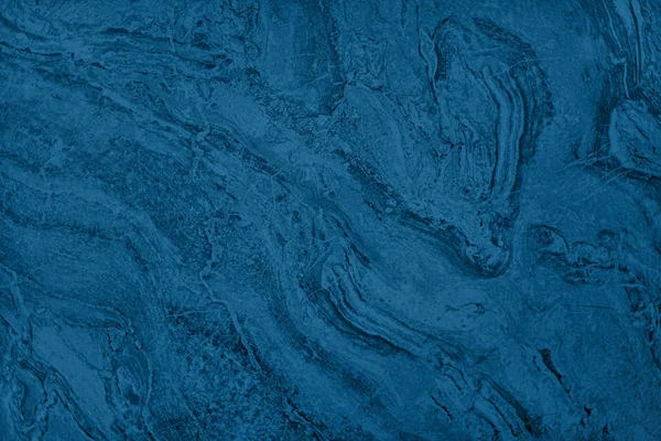 Темно-синяя текстура из мрамора — стоковое фото