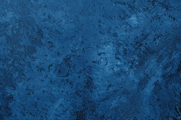 Bleu marine foncé Béton texturé fond avec rugosité et i — Photo