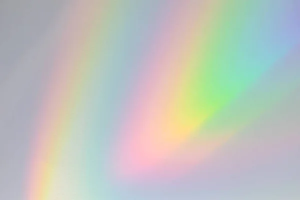 Efecto Superposición Textura Refracción Luz Arco Iris Borrosa Para Fotos — Foto de Stock