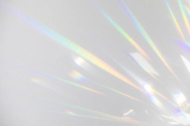 Fotoğraf ve maketler için bulanık kaplama etkisi. Duvar dokusu organik, köşegen gölge ve beyaz bir duvara ışık demetleri. doğal ışık efektleri için gölgeler