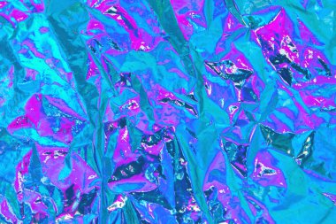 Pastel renkli holografik arkaplan 80 'ler tarzında