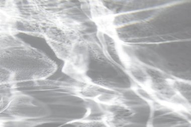 Beyaz bir duvarda gölge ve ışık yakıcı etkisi