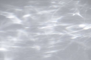 Beyaz bir duvarda gölge ve ışık yakıcı etkisi