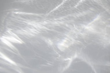 Beyaz bir duvarda gölge ve ışık yakıcı etkisi