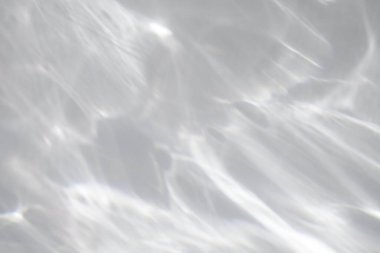 Beyaz bir duvarda gölge ve ışık yakıcı etkisi