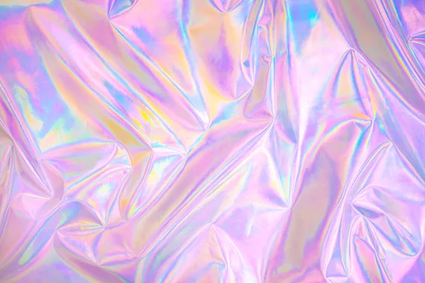 Pastel colored holographic background in 80s style — Stock Photo, Image