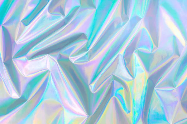Pastel colored holographic background in 80s style — Stock Photo, Image