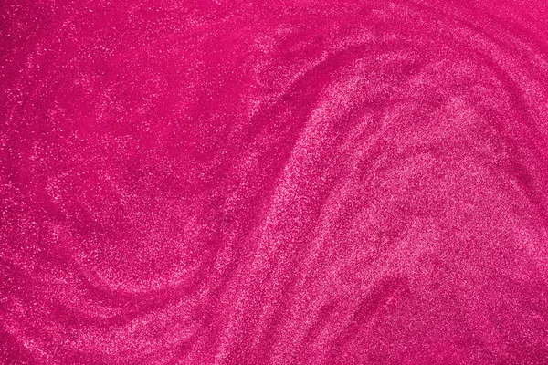 Abstrakte Elegante Detaillierte Rosa Glitzerpartikel Fließen Unter Wasser Urlaub Zauber — Stockfoto