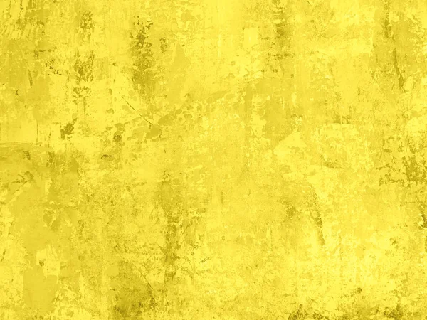 Colore Giallo Saturo Basso Contrasto Concrete Sfondo Strutturato Con Rugosità — Foto Stock