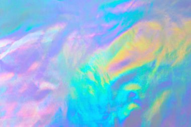 Pastel renkli holografik arkaplan 80 'ler tarzında