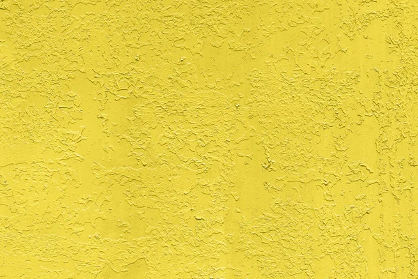 Saturado amarelo baixo contraste Concreto texturizado fundo — Fotografia de Stock