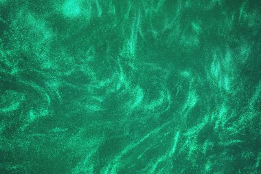 yeşil nane parlatıcısı pırıl pırıl sihirli arka plan