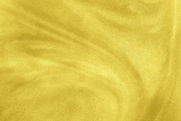 Zlatá žlutá třpyt třpytící se magie bokeh pozadí — Stock fotografie