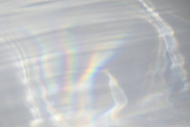 Beyaz bir duvarda gölge ve ışık yakıcı etkisi