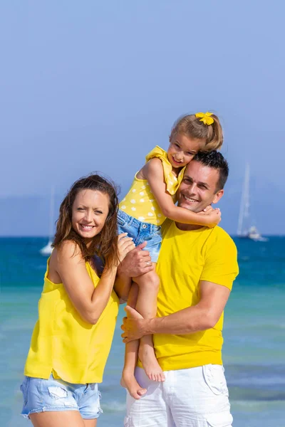 Férias em família felizes — Fotografia de Stock