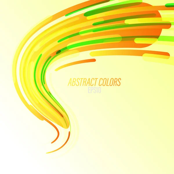 Cores Abstratas Curvo Vetor Verde Fundos Papel Parede — Vetor de Stock