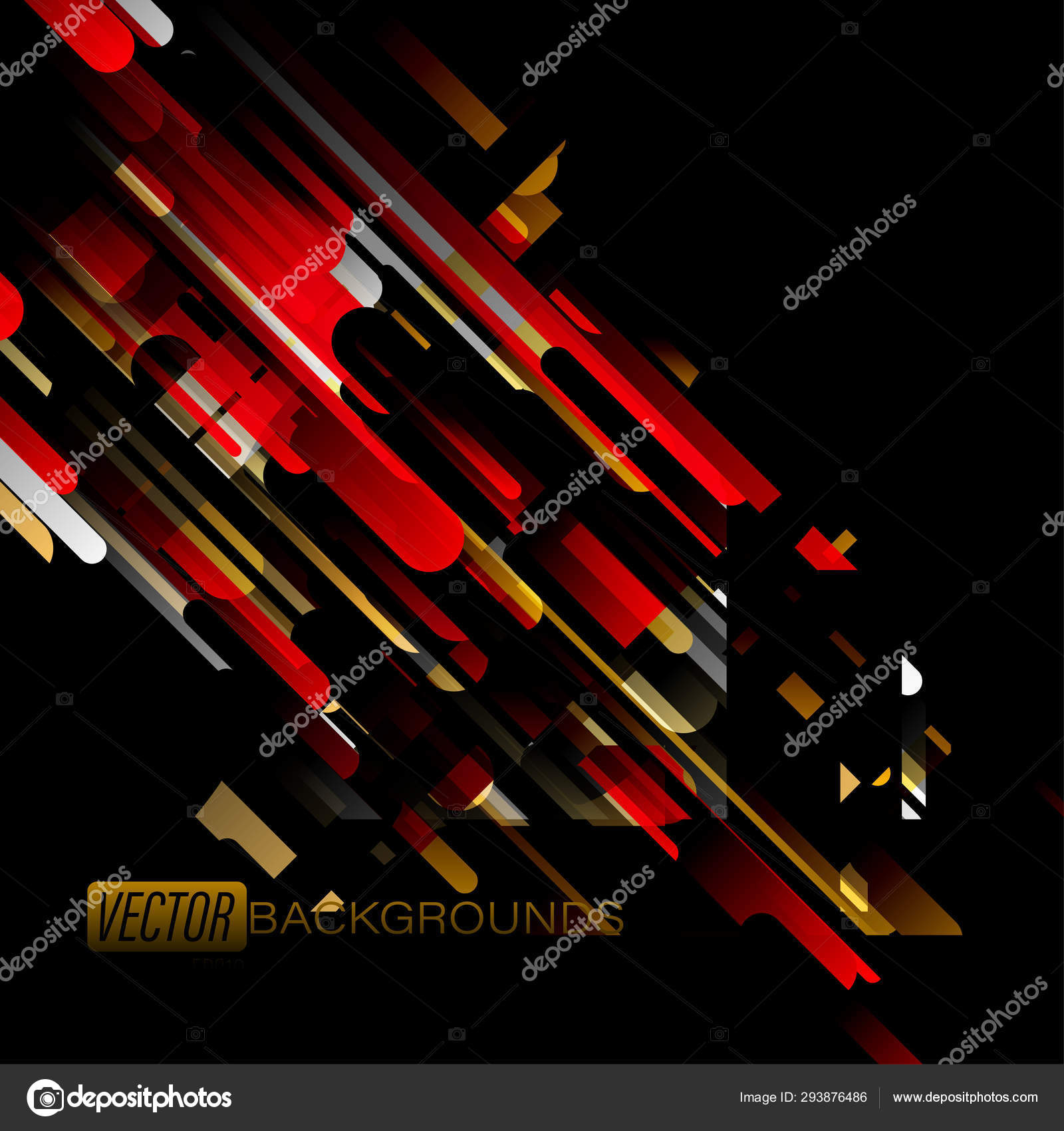 Abstract Gold Red Colors Shapes Black Vector Graphics Wallpaper Abstract Gold Red Colors Shapes Black Vector Graphics Wallpaper
