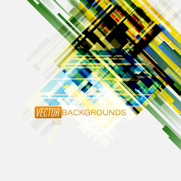 Abstract Geometric Colorful Gray Scene Vector Graphics Wallpaper Backgrounds — Stock Vector