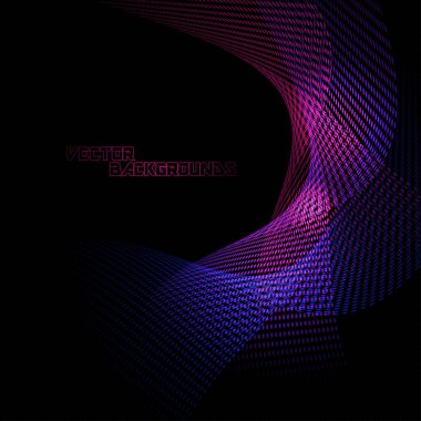 Soyut renkler siyah vektör duvar kağıdı arka planlar üzerinde desen hareket noktalar