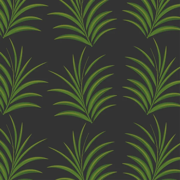 Green Leaf Art Pattern Scene Vector Nature Wallpaper Background — Stock Vector