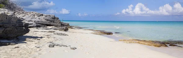 Schöner Sandstrand Kuba Horizontal — Stockfoto