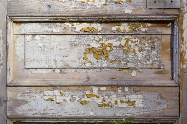  Gri renkli eski ahşap panoların arka planı. Yatay.