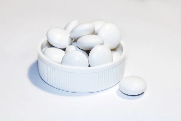 Tableta Cápsula Medicina Médicos Hospital Enfermedad Tratamiento Cáscara Ampolla Placebo —  Fotos de Stock