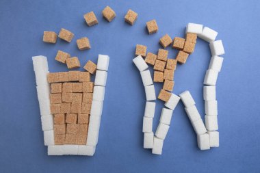 gazoz sular diş yok eder. Ağız sağlığı kavramı. 