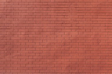 temiz dokulu kırmızı tuğla duvar arka plan fotoğraf