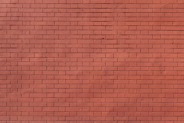 Clean textured red brick wall background photography — Stock Photo, Image