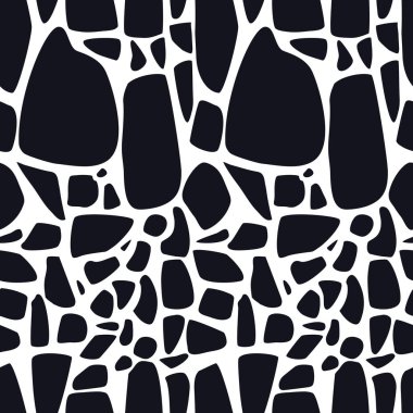 Soyut dekoratif öğeler sorunsuz imkanı desen orijinal vektör çizim