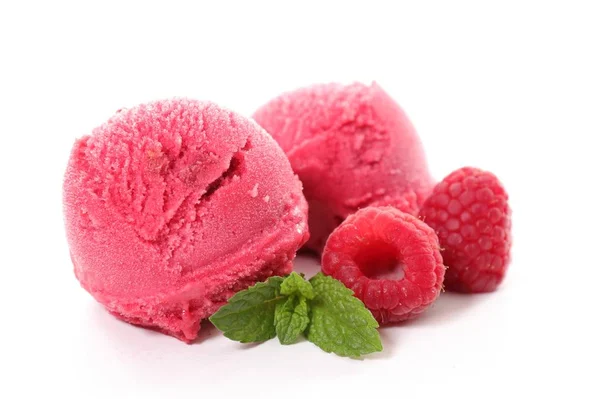 Gelato Lampone Appetitoso — Foto Stock