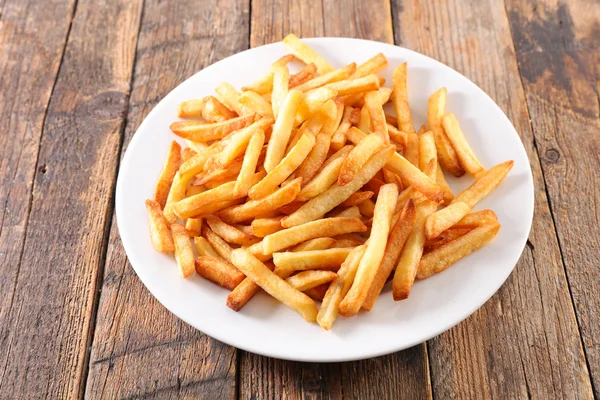 lezzetli Fransız plaka üzerinde kızarmış